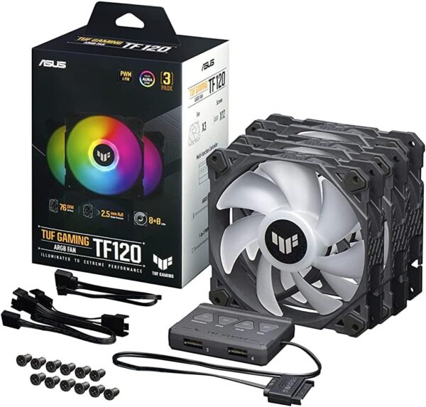 ASUS TUF GAMING TF120 ARGB KIT 3 VENTOLE