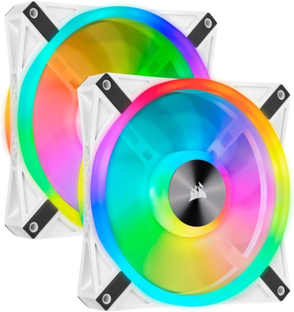 CORSAIR QL140 RGB KIT 2 VENTOLE BIANCHE