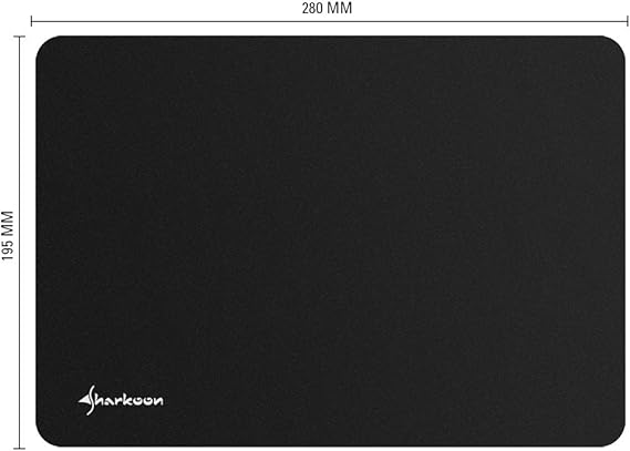 SHARKOON 1337 MOUSEPAD GAMING TG. M MAT BLACK