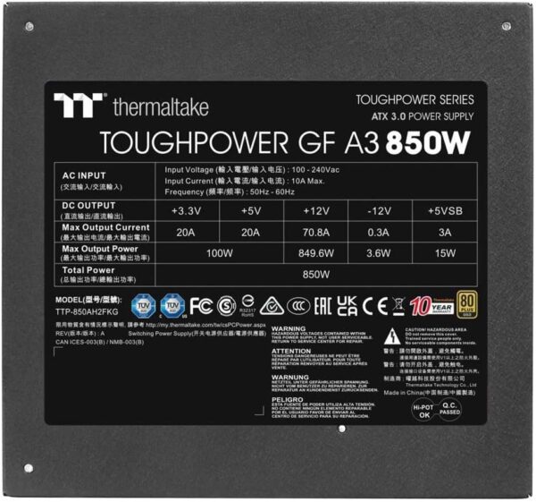 THERMALTAKE TOUGHPOWER GF A3 - immagine 3