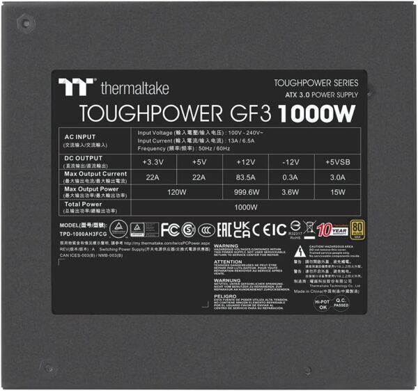 THERMALTAKE TOUGHPOWER GF3 - immagine 8