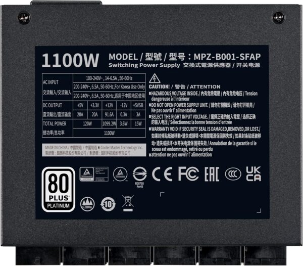 COOLER MASTER V1100 SFX - immagine 4
